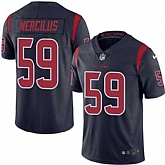 Nike Men & Women & Youth Texans 59 Whitney Mercilus Navy Blue Color Rush Limited Jersey,baseball caps,new era cap wholesale,wholesale hats